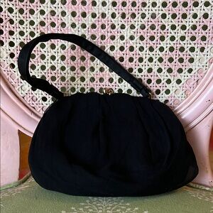 Ingber black evening bag